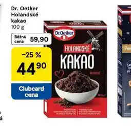 Tesco Dr. oetker holandské kakao nabídka
