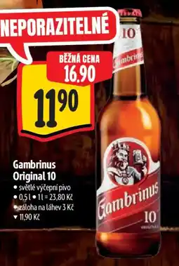 Albert Gambrinus Original 10 nabídka