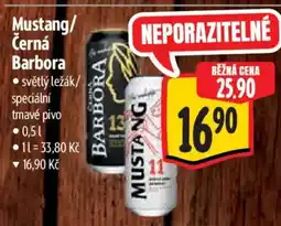 Albert Mustang/ Černá Barbora nabídka