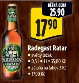 Albert Radegast Ratar nabídka