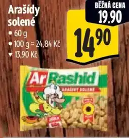 Albert Arašídy solené nabídka