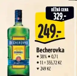 Albert Becherovka nabídka