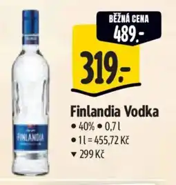 Albert Finlandia Vodka nabídka