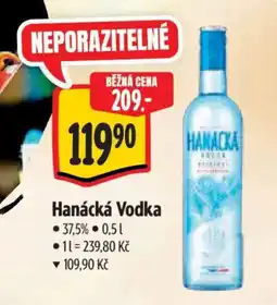 Albert Hanácká Vodka nabídka