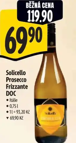 Albert Solicello Prosecco Frizzante DOC nabídka