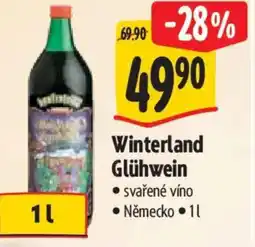 Albert Winterland Glühwein nabídka