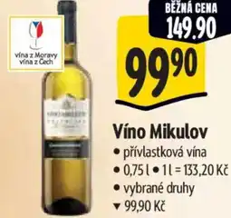 Albert Víno Mikulov nabídka