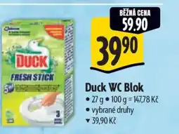Albert Duck WC Blok nabídka