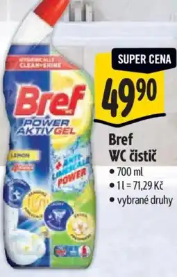 Albert Bref WC čistič nabídka
