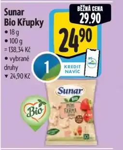 Albert Sunar Bio Křupky nabídka