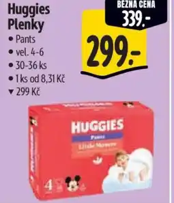 Albert Huggies Plenky nabídka