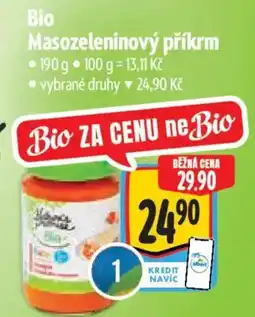 Albert Bio Masozeleninový příkrm nabídka