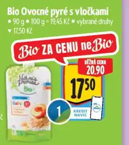 Albert Bio Ovocné pyré s vločkami nabídka