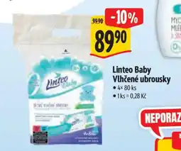 Albert Linteo Baby Vlhčené ubrousky nabídka