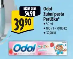 Albert Odol Zubní pasta Perlička* nabídka
