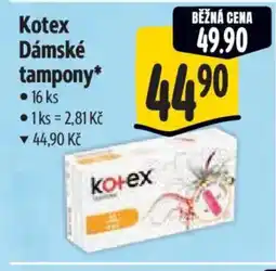 Albert Kotex Dámské tampony* nabídka