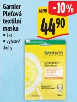 Albert Garnier Pleťová textilní maska nabídka