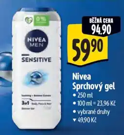 Albert Nivea Sprchový gel nabídka