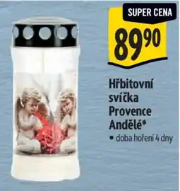 Albert Hřbitovní svíčka Provence Andělé* nabídka