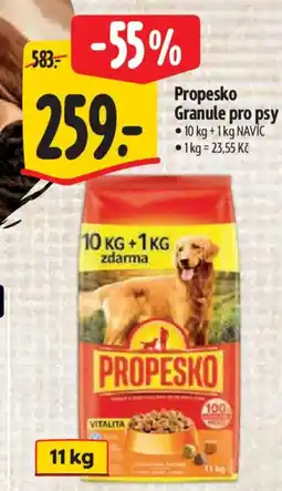 Albert Propesko Granule pro psy nabídka