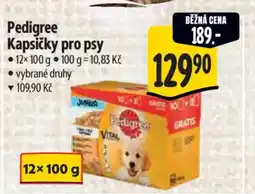 Albert Pedigree Kapsičky pro psy nabídka