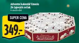 Albert Adventní kalendář Emocio 24 čajových svíček nabídka
