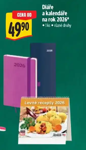 Albert Diáře a kalendáře na rok 2026 nabídka