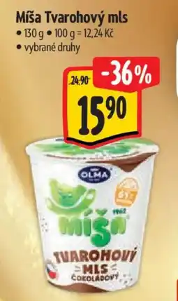 Albert Míša Tvarohový mls nabídka