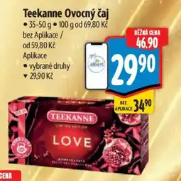 Albert Teekanne Ovocný čaj nabídka