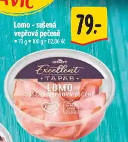 Albert Lomo - sušená vepřová pečeně nabídka