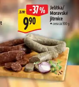 Albert Jelitka/ Moravské jitrnice nabídka