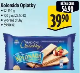 Albert Kolonáda Oplatky nabídka