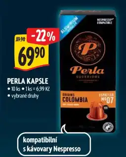 Albert Perla kapsle nabídka