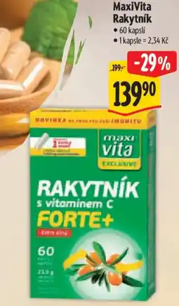 Albert MaxiVita Rakytník nabídka