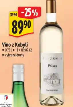 Albert Víno z Kobylí nabídka