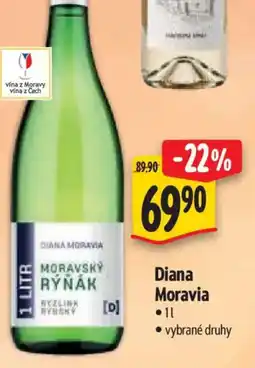 Albert Diana Moravia nabídka