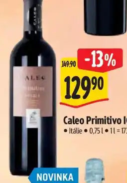 Albert Caleo Primitivo IGT Puglia nabídka