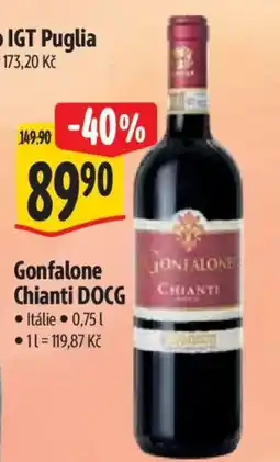 Albert Gonfalone Chianti DOCG nabídka