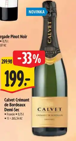 Albert Calvet Crémant de Bordeaux Demi-Sec nabídka