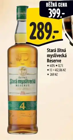 Albert Stará žitná myslivecká Reserve nabídka