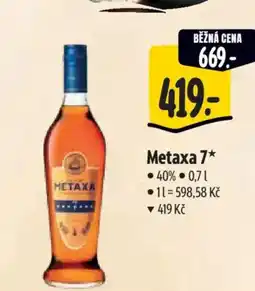 Albert Metaxa 7 nabídka