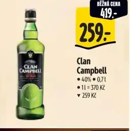 Albert Clan Campbell nabídka