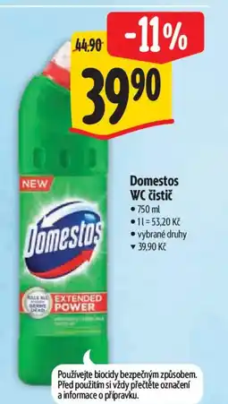 Albert Domestos WC čistič nabídka