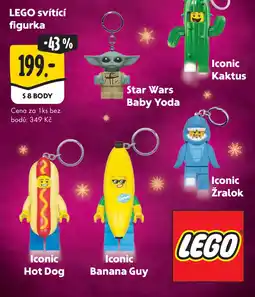 Albert LEGO svítící figurka nabídka