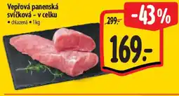 Albert Vepřová panenská svíčková - v celku nabídka