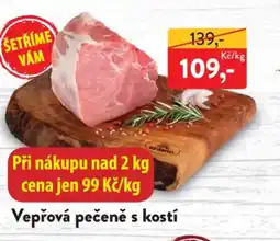 MP Krásno Vepřová pečeně s kostí nabídka