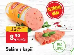 MP Krásno Salám s kapií nabídka