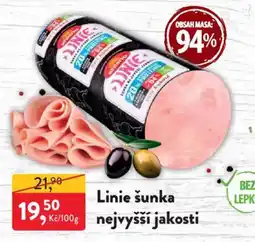 MP Krásno Linie šunka nejvyšší jakosti nabídka