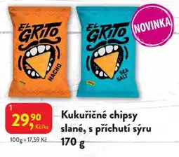 MP Krásno Kukuřičné chipsy slané, s příchutí sýru nabídka