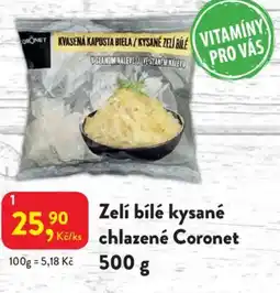 MP Krásno Zelí bílé kysané chlazené Coronet nabídka